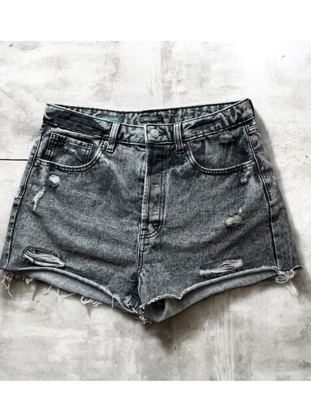 Wild Fable Highest Rise Cut Off Jean Shorts